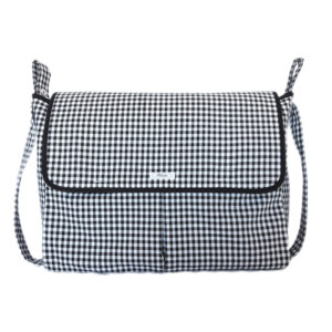 Bolso solapa con cremallera