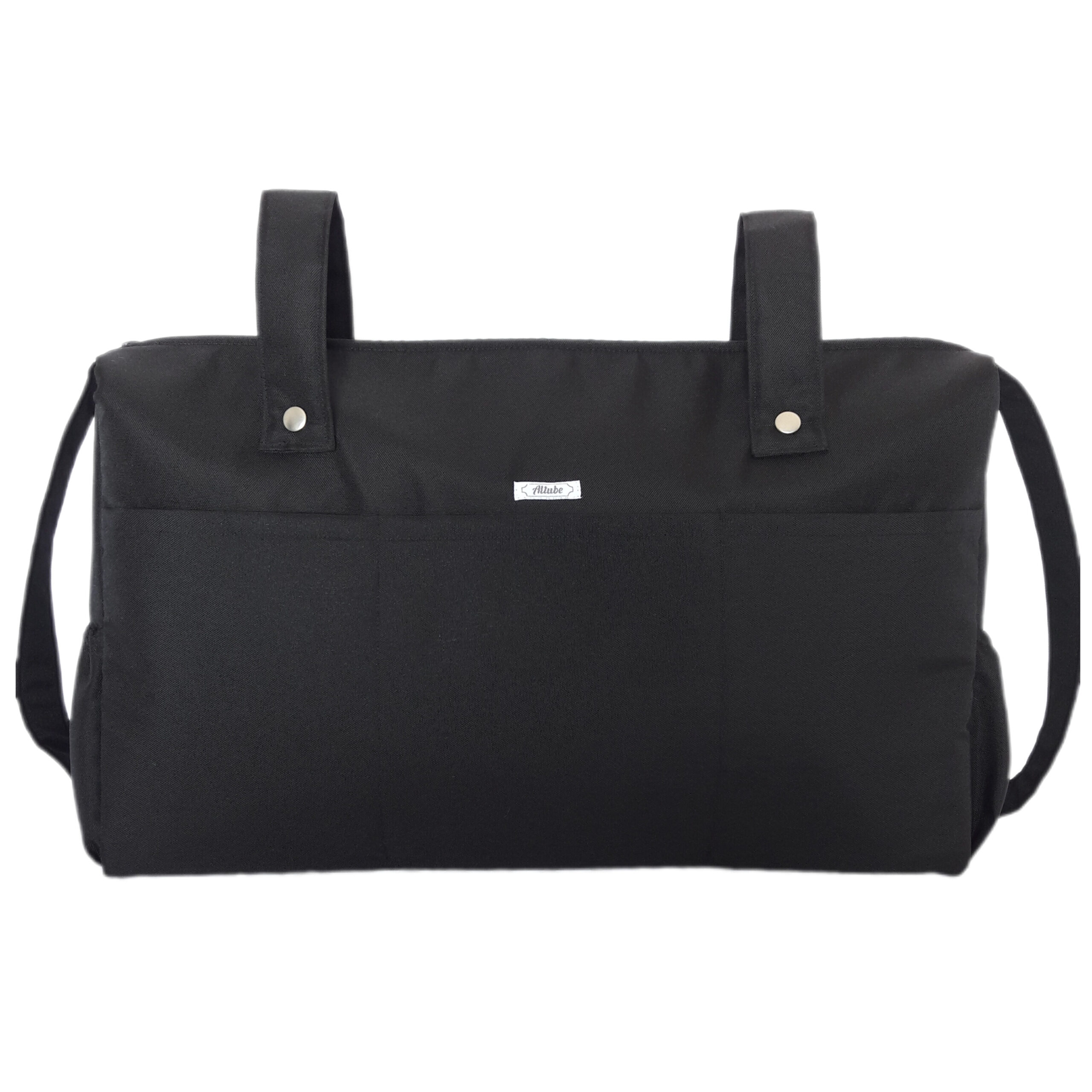 bolso panera gemelar impermeable negro