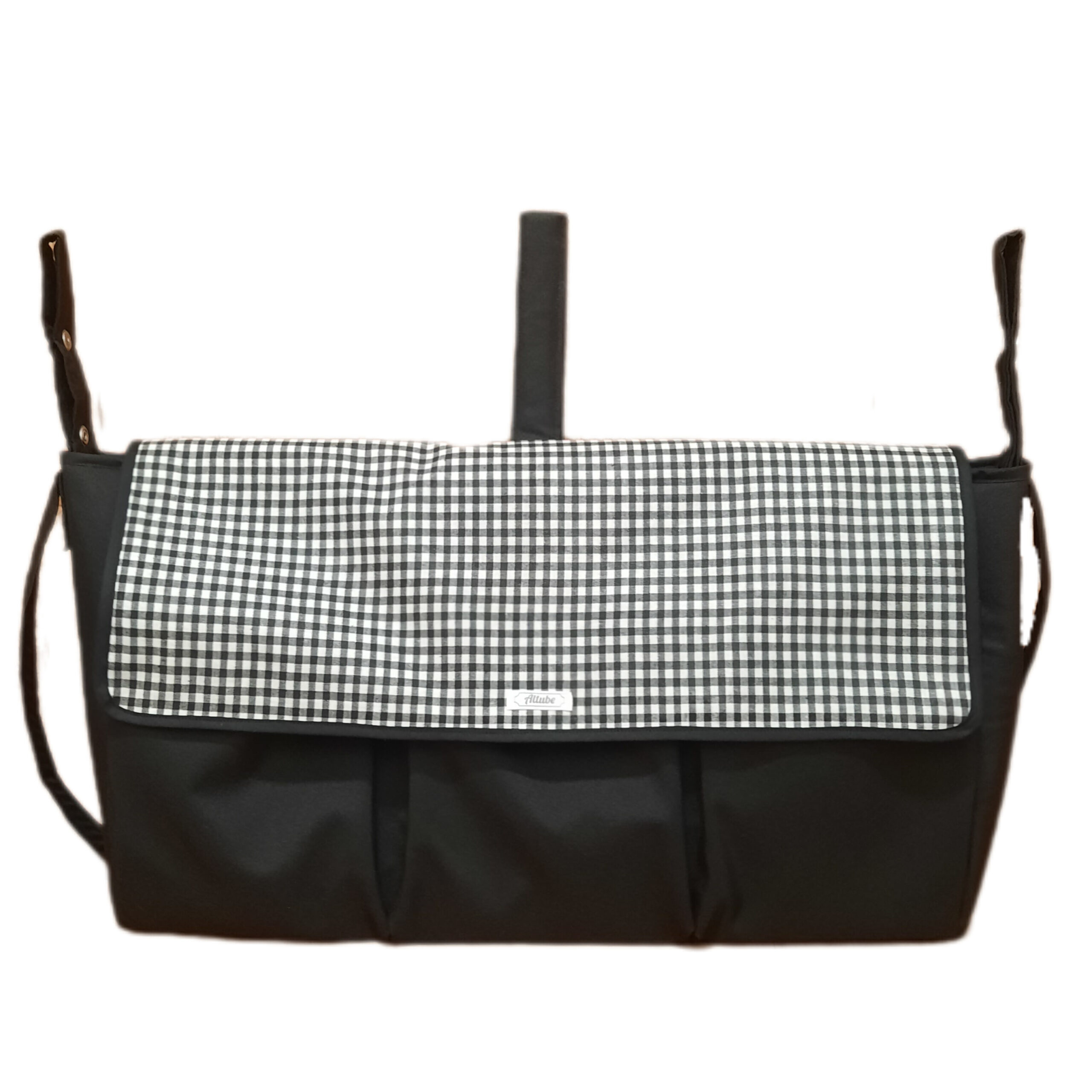 solapa vichy negro